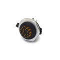 Conector Macho para Painel com Base Redonda 18 Vias - JA/P18P - Melro