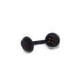 Conector Macho para Painel com Base Redonda 4 Vias - JA/P4P - Melro
