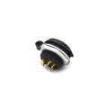 Conector Macho para Painel com Base Redonda 5 Vias - JA/P5-2,5,7P - Melro