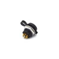 Conector Macho para Painel com Base Redonda 8 Vias - JA/PM8P - Melro