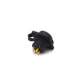 Conector Macho para Painel com Base Quadrada 4 Vias - JAB/P4P - Melro