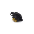 Conector Macho para Painel com Base Quadrada 8 Vias - JAB/P8P - Melro