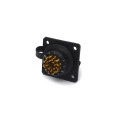 Conector Macho para Painel com Base Quadrada 20 Vias - JAB/PM20P - Melro