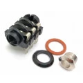 Jack J10 6.5mm Estéreo para solda fio - BPJ-BBB-S Belton
