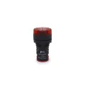 Sinaleiro Led Sonoro (Intermitente) 22mm JAD1622DM 12Vcc - Verde ou Vermelho