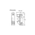 Relé de Interface - Acoplador Rele JAR50 12Vcc