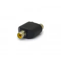 Adaptador Jack RCA para Jack RCA Duplo - JD-W8022 - Jinda