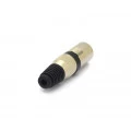 Conector Canon Macho 4 Vias - JD15-3503B - Jinda
