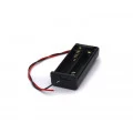 Suporte para 2 Pilhas AAA com Tampa e Rabicho de 15cm - JD15-6038A - Jinda