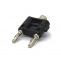 Adaptador BNC Fêmea para Plug Banana com Derivação 4MM - JD15-BP088 - Jinda