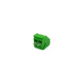 Conector Verde Multipolar 2 Vias 180º JK128-500-2P-S