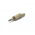 Plug P2 3,5mm Estéreo - JL11019 - Jiali