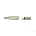 Jack Mono P2 3,5mm para Cabo - JL11106A - Jiali