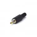 Plug P4 DC 0,7/2,5mm Pino 9mm - JL13002