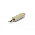 Adaptador Plug P2 Estéreo 6,35mm para Jack Estéreo 6,35mm - JL16087B - Jiali