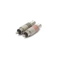 Plug RCA com Mola ( Preto ou Vermelho ) HGD-283 - JL17014A