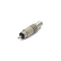 Plug RCA com Mola ( Preto ou Vermelho ) HGD-283 - JL17014A