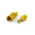 Plug Jack Rca Dourado (Vermelho) JL17019GR - JIALI
