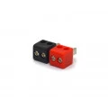 Conector Din 2 Pinos - Cores Preta e Vermelha - JL21310 - Jiali