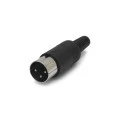 Conector Din JL21320/3P 3 Pinos Com Rabicho - Jiali
