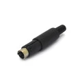 Conector Mini Din Macho JL21323/8P 8 Pinos Com Rabicho  - Jiali