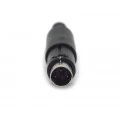 Conector Mini Din Macho JL21323/3P 3 Pinos Com Rabicho  - Jiali