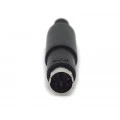 Conector Mini Din Macho JL21323/6P 6 Pinos Com Rabicho  - Jiali