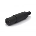 Conector Mini Din Fêmea JL21324/7P Com Rabicho - Jiali