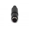 Conector Mini Din Macho JL21323/7P 7 Pinos Com Rabicho - Jiali