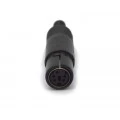 Conector Mini Din Fêmea JL21324/5P Com Rabicho - Jiali