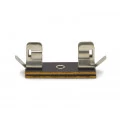 Porta Fusível para soldar fio em fenolite JL25010/PF.1651 para fusível 3AG