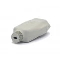 Tomada Móvel Cinza 2P+T 10A/250V - 077E - Enerbras