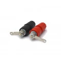 Borne Simples A1 - Cores Preto ou Vermelho - JL25044