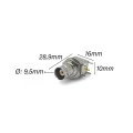 Conector BNC Fêmea Para Painel 90º JL31105 - Jiali