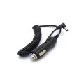 Plug Acendedor Automotivo com Cabo de 1,5m e Plug DC 90° 5.5x2.5mm - JL32019B