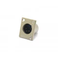 Conector Canon Macho 4 Pinos - JL33040B - Jiali
