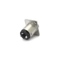 Jack XLR Painel Estéreo 6,35mm - JL33052B - Jiali