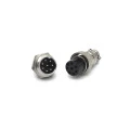 Conector Mike Macho para Painel e Fêmea para Cabo - 2 a 8 Vias - JL33053/JL33054