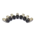 Conector Mike Fêmea para Cabo M16 - JL33053 - 2 a 8 Vias - Jiali