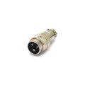 Conector Mike Macho para Cabo M16 - JL33055 - 2 a 8 Vias - Jiali