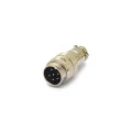 Conector Mike Macho para Cabo M16 - JL33055 - 2 a 8 Vias - Jiali