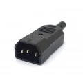 Plug AC Macho para Cabo - JL48037 - Jiali