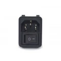 Plug com 3 Pinos A/C com Chave - JL48049 - Jiali