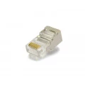 Conector RJ45 Blindado 8P8C 8 Vias - JL52002 - Jiali