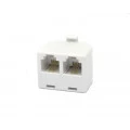 Adaptador RJ11 Macho para 2 RJ11 Fêmea 04 Vias - 6P4C/2X6P4C - JL52010A - Jiali
