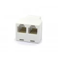 Adaptador RJ12 06 Vias - 6P6C/2X6P6C - JL52011B - Jiali