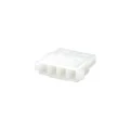 Alojamento Macho JS-1114-04W MATE-N-LOK 5,08mm Utilizado na alimentação de HDs - 4 Vias