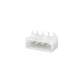 Conector Macho JS-1114-04WR 90° 5,08mm MATE-N-LOK Solda em Placa - 4 Vias
