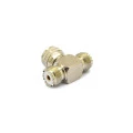 Adaptador UHF Formato em T Duas Fêmeas e Um Macho - KA-4 - Gav 122 - KLC