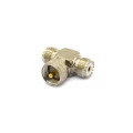 Adaptador UHF Formato em T Duas Fêmeas e Um Macho - KA-4 - Gav 122 - KLC